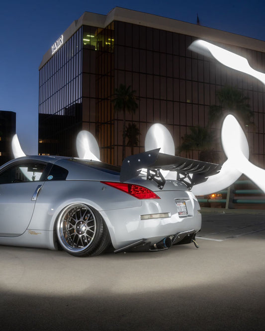 RF-GT002 1800MM Carbon Fiber GT Wing Kit - 2002-09 NISSAN 350Z Z33