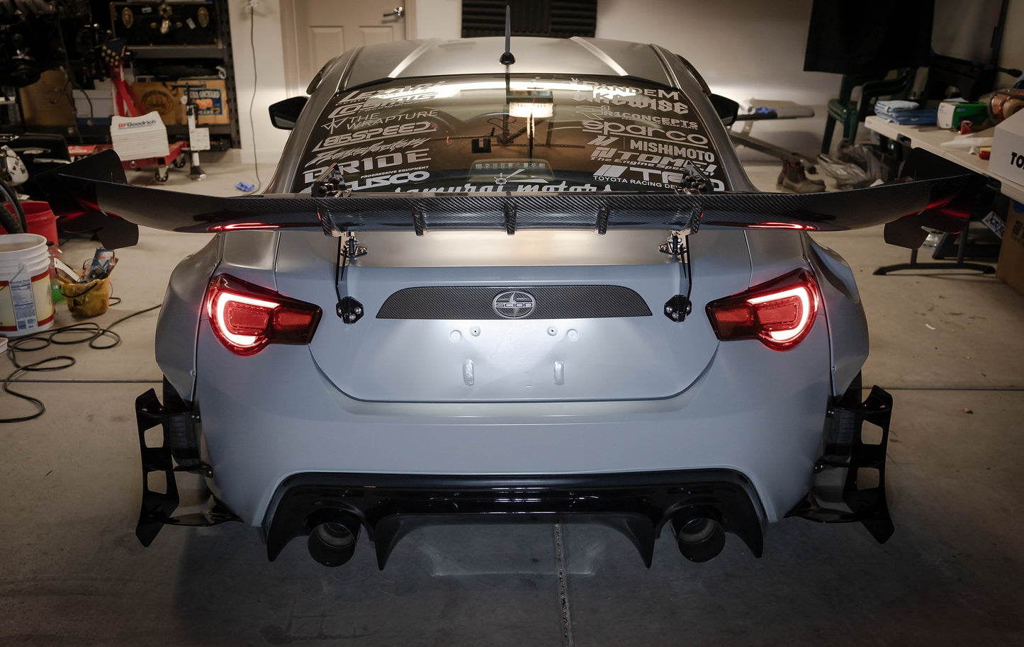 RF-GT002 1800MM Carbon Fiber GT Wing Kit - 2012-21 TOYOTA 86 GT86/ BRZ